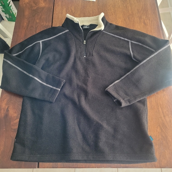 Kuhl Alfpaca Men's Fleece Quarter Zip Up Sweater Size XL - Picture 2 of 8